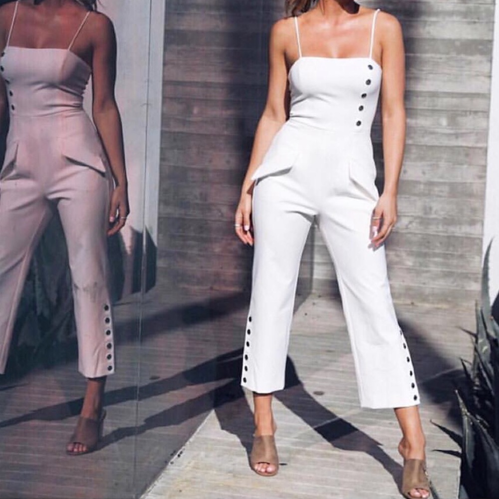 NEW White Jumpsuit